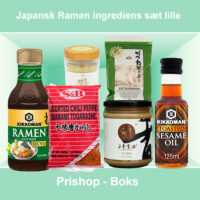 Japansk Ramen ingrediens sæt lille