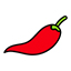 Rød chili Icon