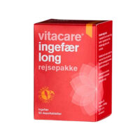 VitaCare Ingefær Long Rejsepakke - 50 tabl